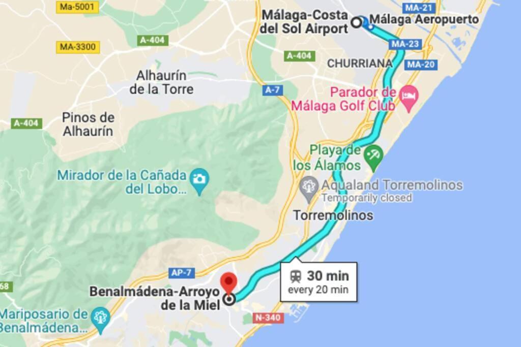Cozy Central Studio Near The Beach Benalmádena Exterior photo